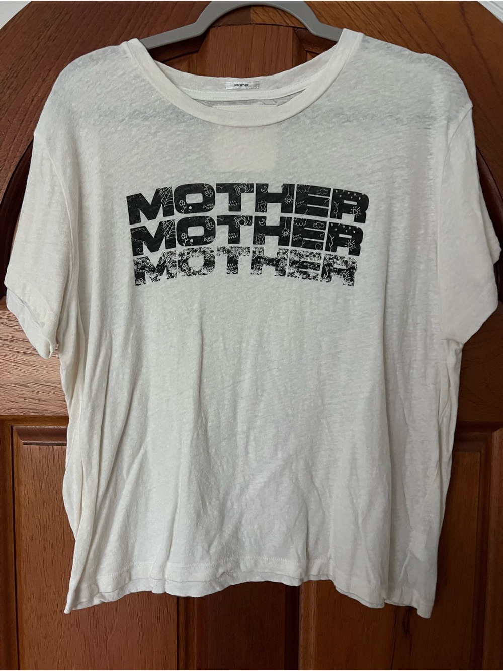MOTHER The Sinful Mother Stack Tee Size XL RT $115 NWOT